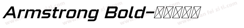 Armstrong Bold字体转换